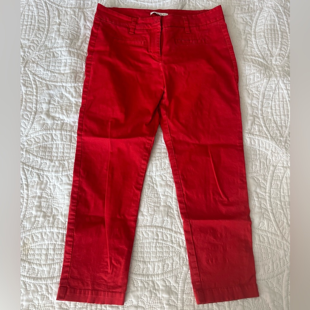 CAbi Cherry Red Trousers